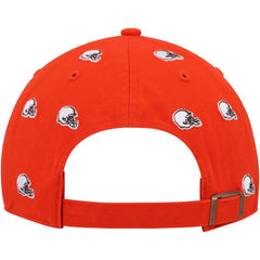 Cleveland Browns '47 Women's Confetti Clean Up Logo Adjustable Hat - Orange cheap