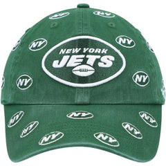 New York Jets '47 Women's Confetti Clean Up Adjustable Hat - Green for sale