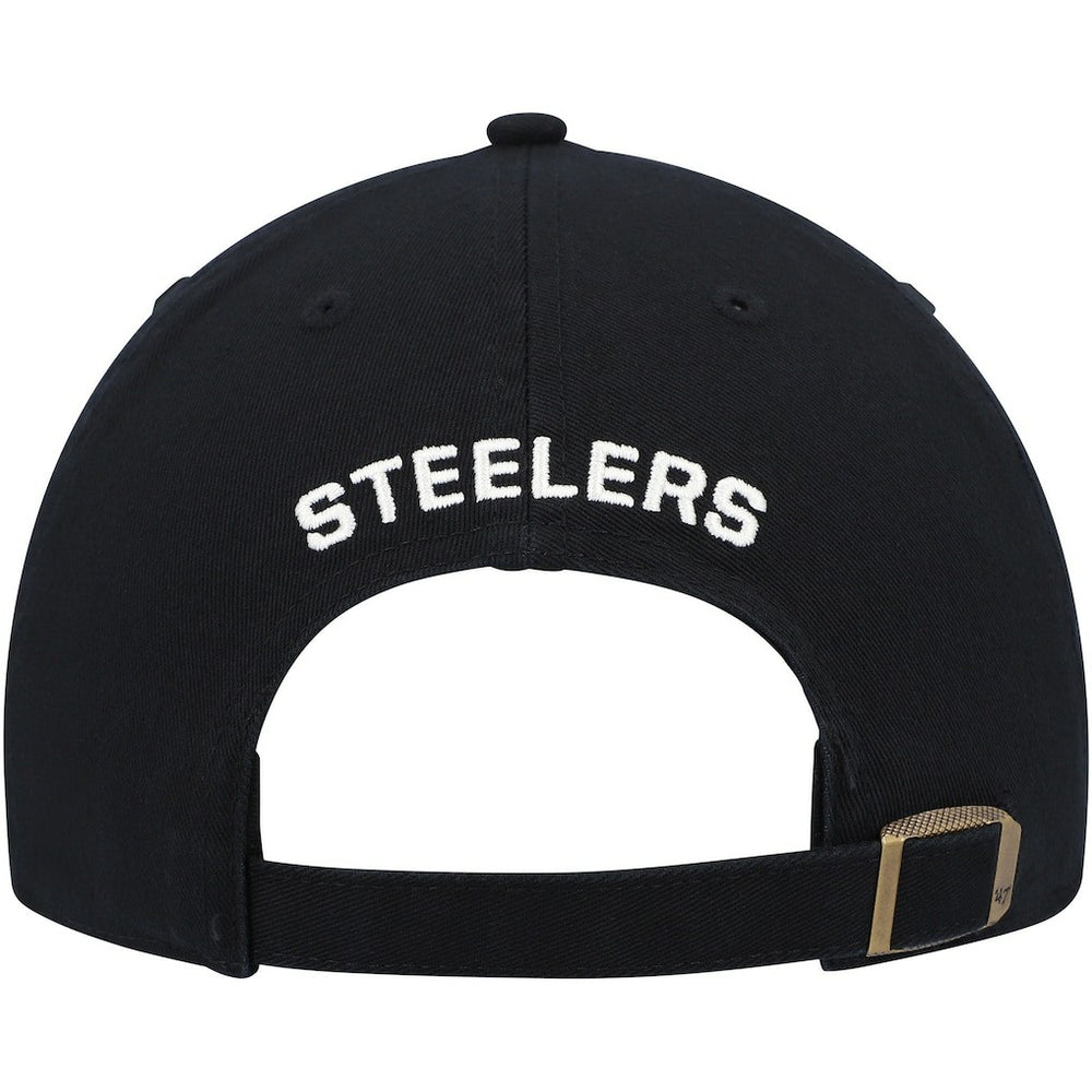 Pittsburgh Steelers '47 Women's Finley Clean Up Adjustable Hat - Black discount