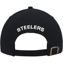Pittsburgh Steelers '47 Women's Finley Clean Up Adjustable Hat - Black discount