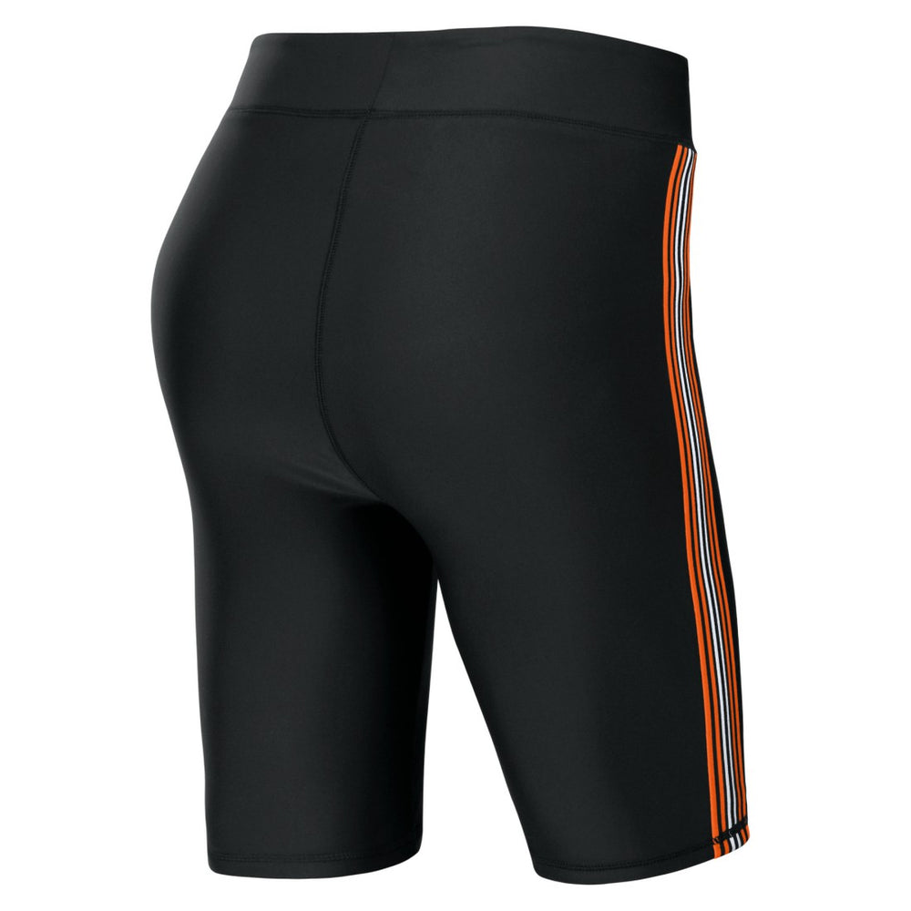Denver Broncos WEAR by Erin Andrews Women's Biker Shorts - Black discount