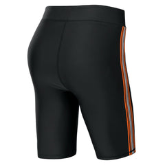 Denver Broncos WEAR by Erin Andrews Women's Biker Shorts - Black discount