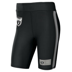 Las Vegas Raiders WEAR by Erin Andrews Women's Biker Shorts - Black cheap