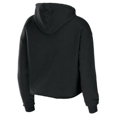 Tampa Bay Buccaneers WEAR by Erin Andrews Women's Cropped Sponge Fleece Pullover Hoodie - Black sale