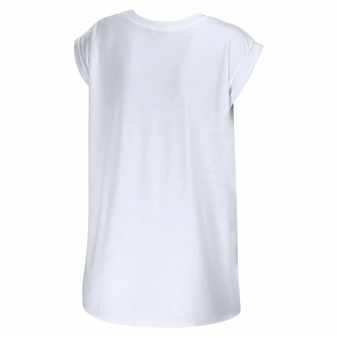 New York Giants WEAR by Erin Andrews Women's Greetings From Muscle T-Shirt - White sale