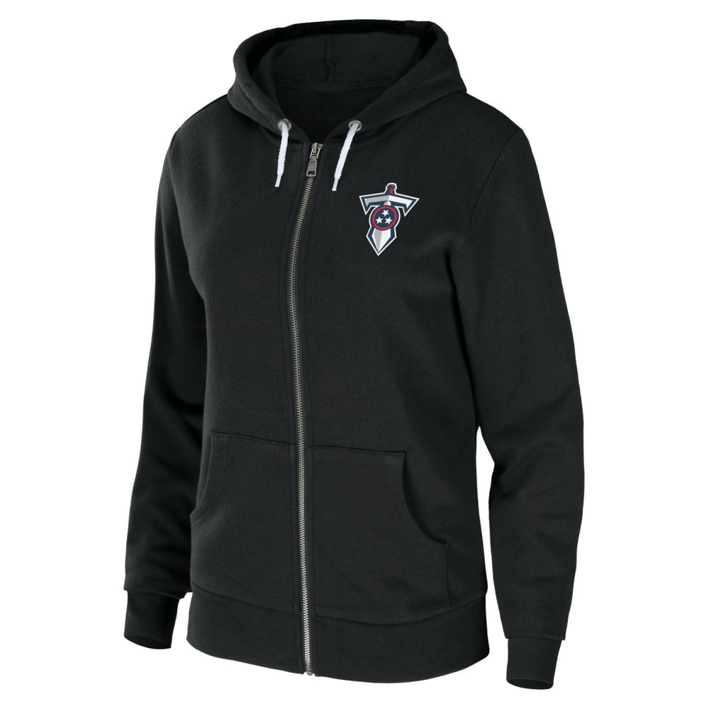 Tennessee Titans WEAR by Erin Andrews Women's Sponge Fleece Full-Zip Hoodie - Black sale
