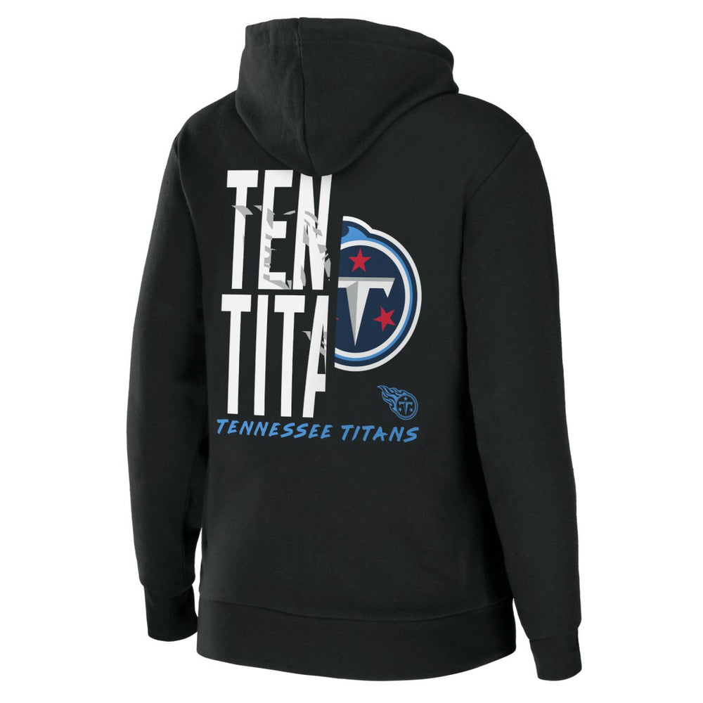 Tennessee Titans WEAR by Erin Andrews Women's Sponge Fleece Full-Zip Hoodie - Black sale