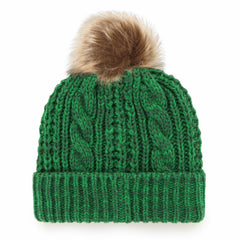Green Bay Packers '47 Women's Meeko Cuffed Knit Hat with Pom - Green discount