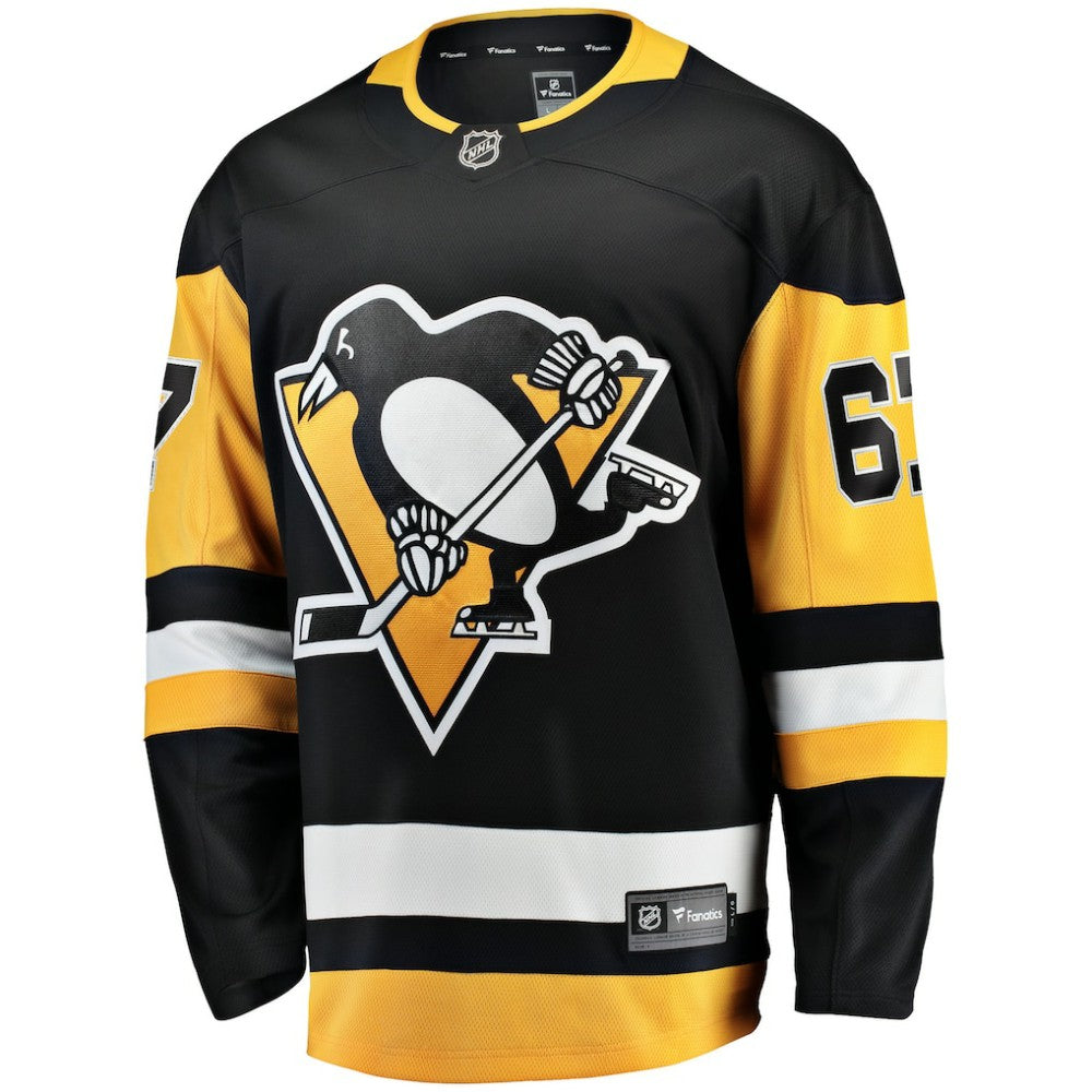 Rickard Rakell Pittsburgh Penguins Fanatics Home Breakaway Player Jersey - Black Jerseys