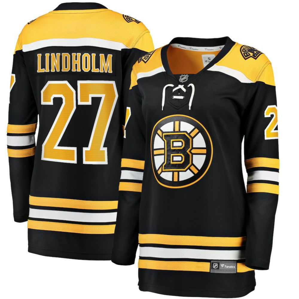 Hampus Lindholm Boston Bruins Women's Fanatics Home Breakaway Player Jersey - Black Jerseys