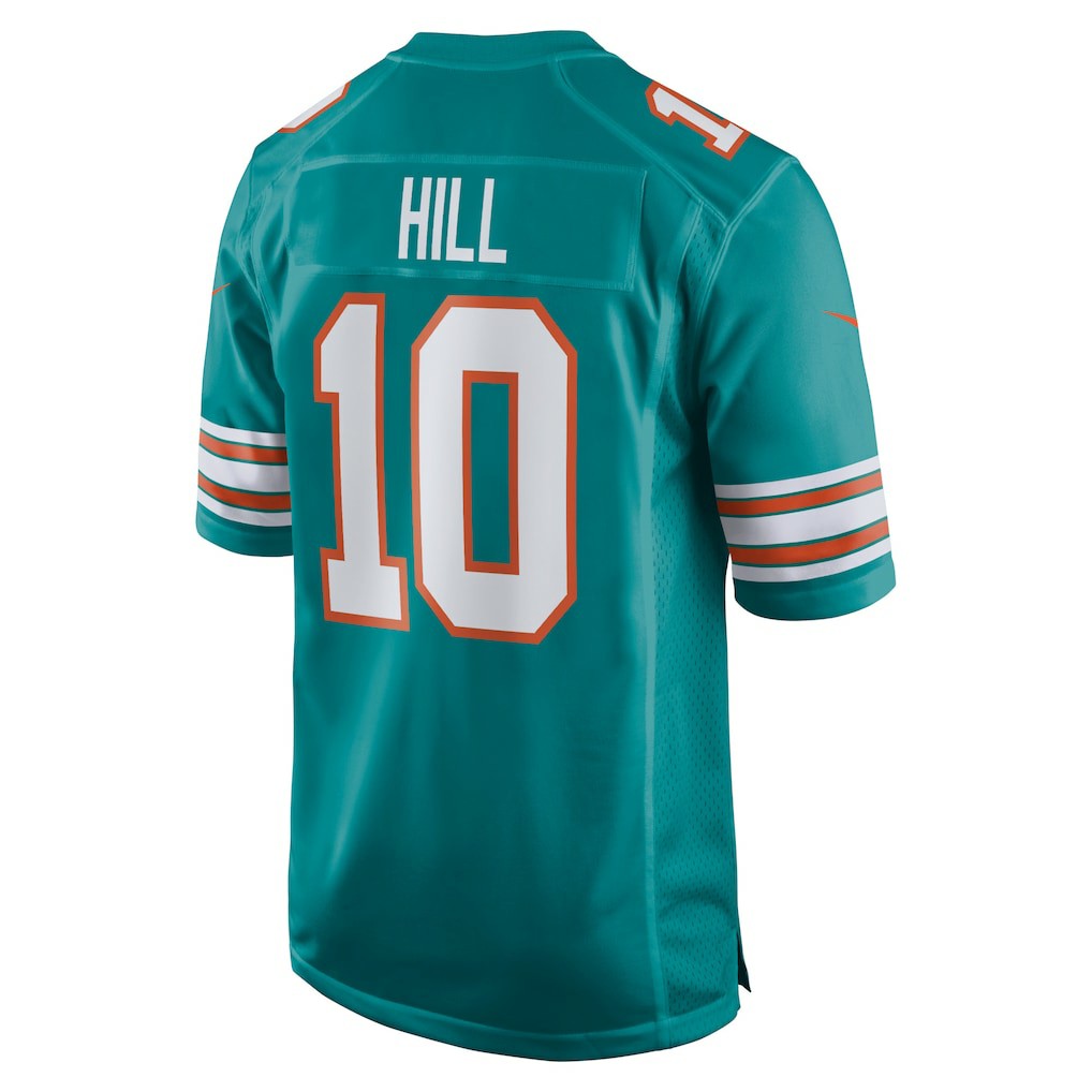 Tyreek Hill Miami Dolphins Alternate Game Jersey - Aqua sale
