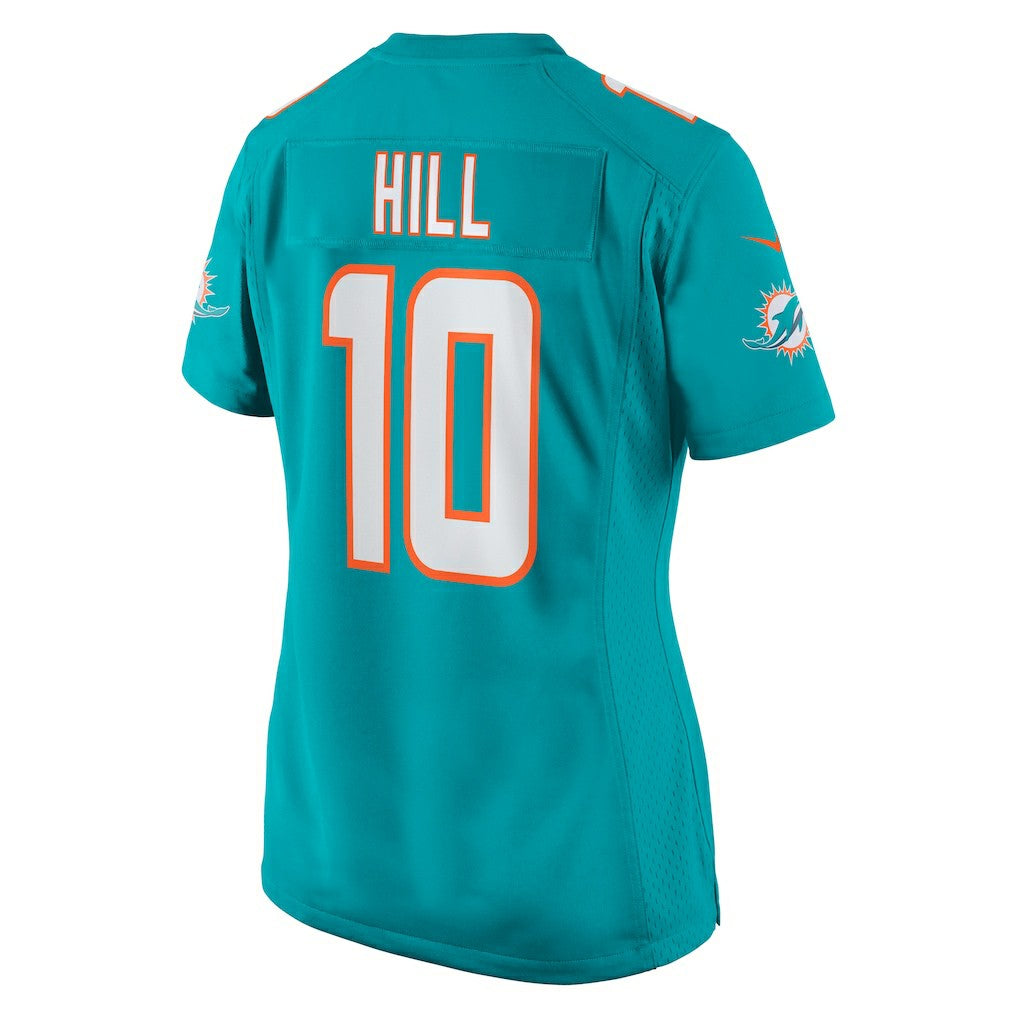 Tyreek Hill Miami Dolphins Women's Player Jersey - Aqua for sale