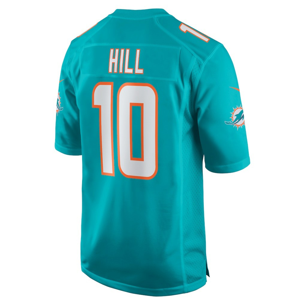 Tyreek Hill Miami Dolphins Game Jersey - Aqua online