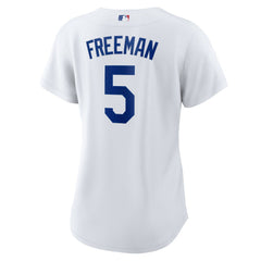 Freddie Freeman Los Angeles Dodgers Women's Replica Player Jersey White