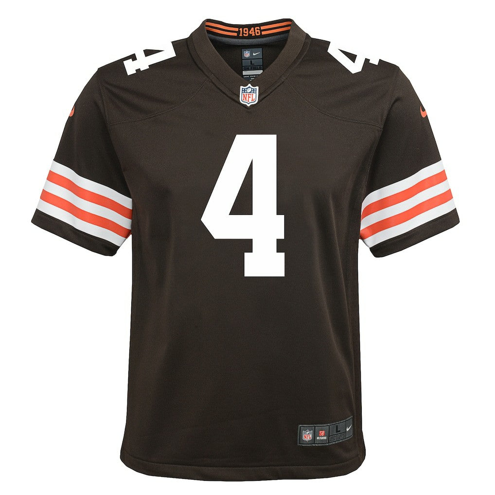 Deshaun Watson Cleveland Browns Youth Game Jersey - Brown online
