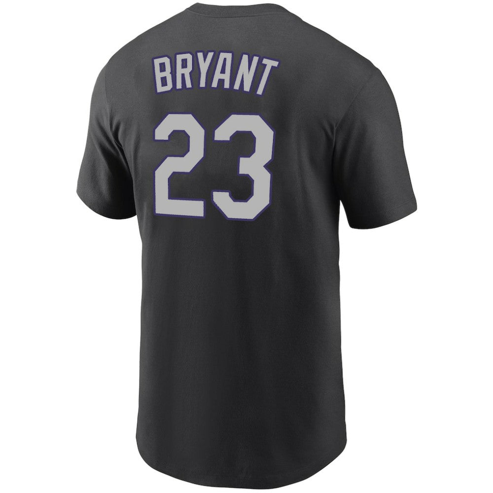 Kris Bryant Colorado Rockies Name & Number T-Shirt Black