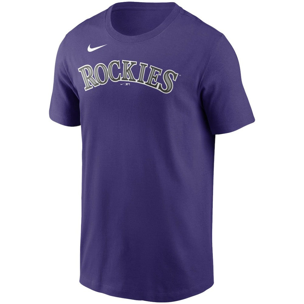 Kris Bryant Colorado Rockies Name & Number T-Shirt Purple