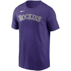 Kris Bryant Colorado Rockies Name & Number T-Shirt Purple