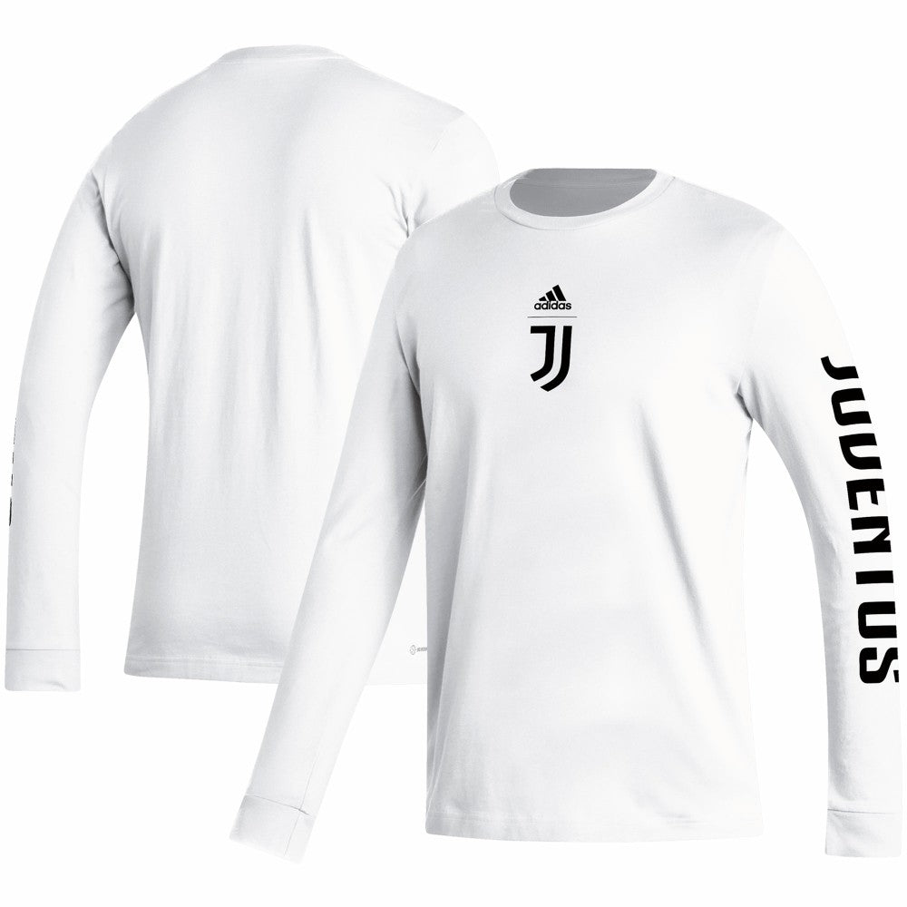 Juventus Team Crest Long Sleeve T-Shirt - White sale