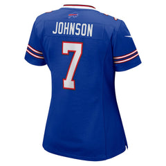 Taron Johnson Buffalo Bills Women's Game Player Jersey - Royal online
