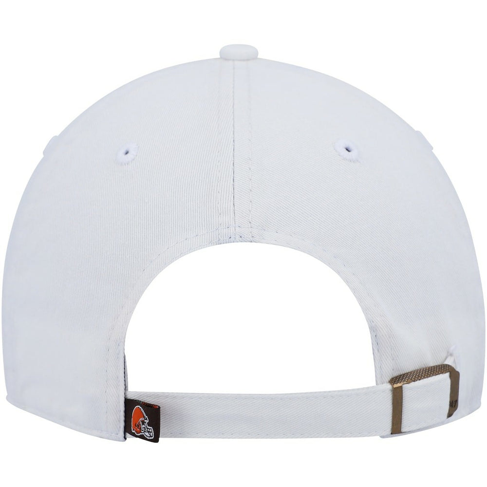 Cleveland Browns '47 Women's Clean Up Adjustable Hat - White cheap