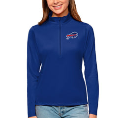 Buffalo Bills Antigua Women's Tribute Half-Zip Top - Royal outlet