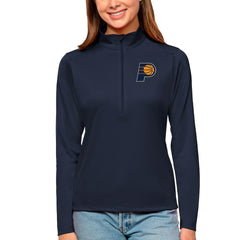 Indiana Pacers Antigua Women's Tribute Half-Zip Top - Navy discount