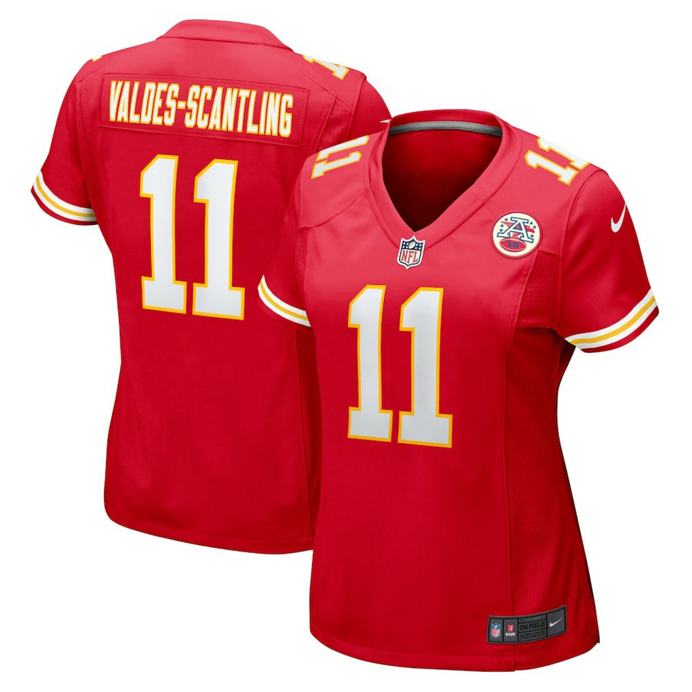 Marquez Valdes-Scantling Kansas City Chiefs Women's Game Jersey - Red discount