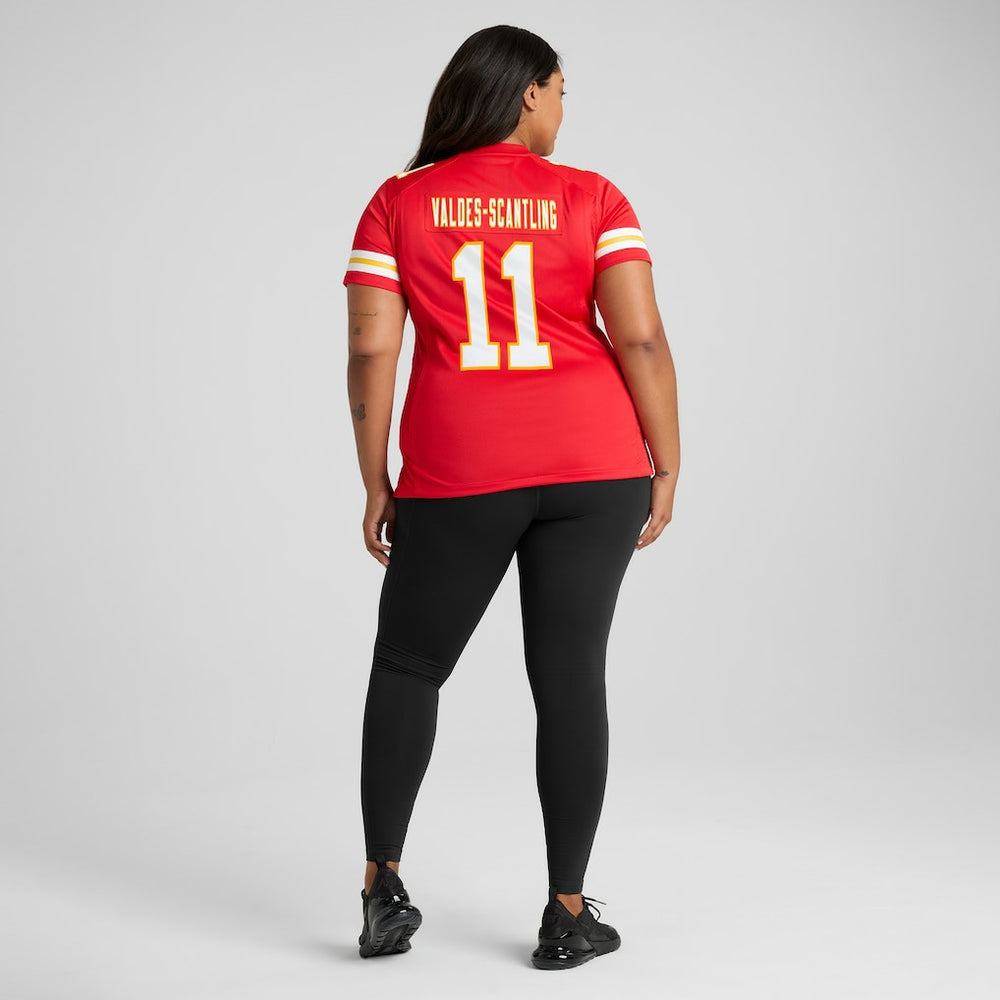 Marquez Valdes-Scantling Kansas City Chiefs Women's Game Jersey - Red discount