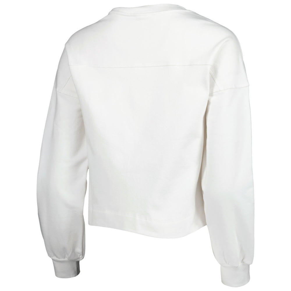 Phoenix Suns Lusso Women's Lola Ball and Chain Pullover Sweatshirt - White outlet