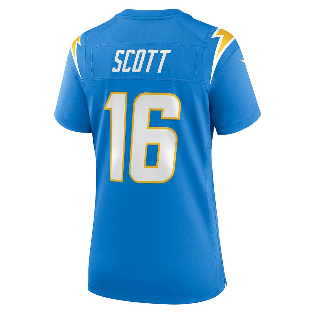 JK Scott Los Angeles Chargers Women's Game Jersey - Powder Blue for sale