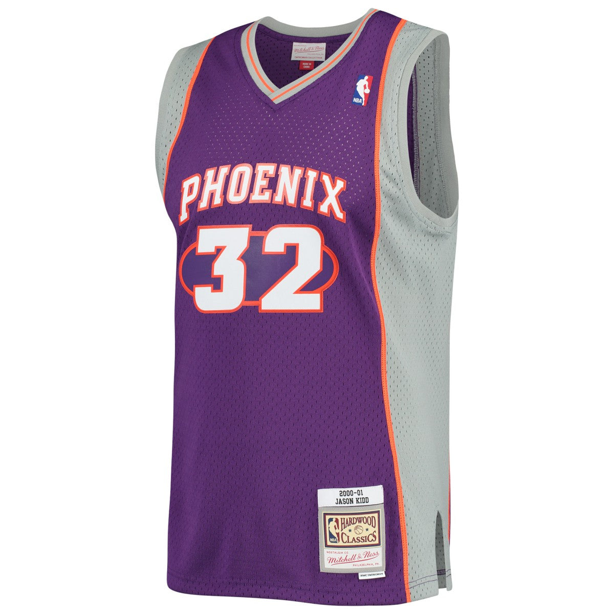 Jason Kidd Phoenix Suns Big & Tall Hardwood Classics 2000/01 Swingman Jersey - Purple sale