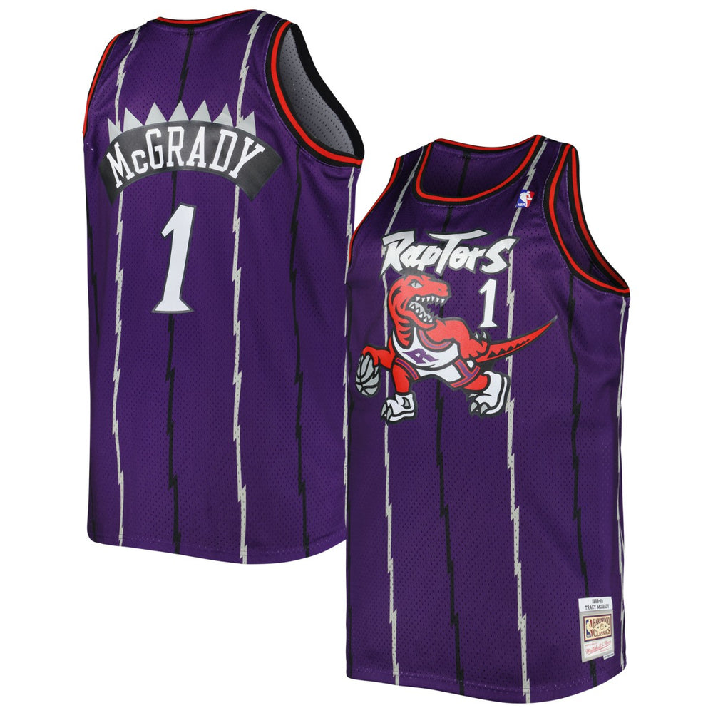 Tracy McGrady Toronto Raptors Big & Tall Hardwood Classics 1998/99 Swingman Jersey - Purple cheap