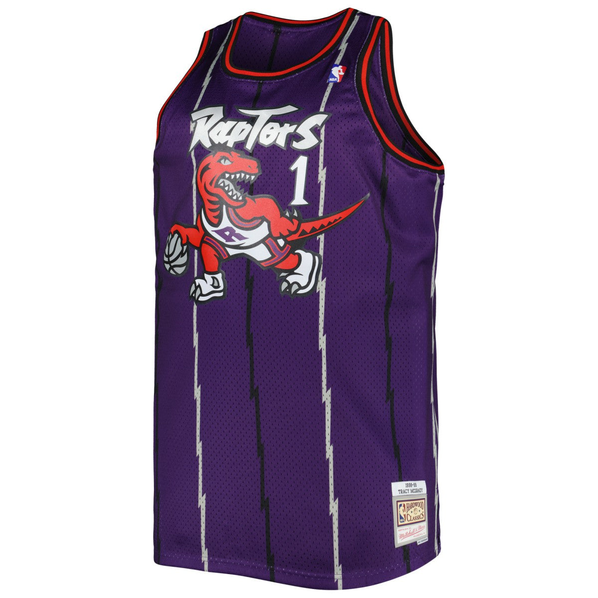Tracy McGrady Toronto Raptors Big & Tall Hardwood Classics 1998/99 Swingman Jersey - Purple cheap