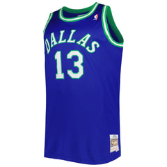 Steve Nash Dallas Mavericks Big & Tall Hardwood Classics 1998/99 Swingman Jersey sale - Blue cheap