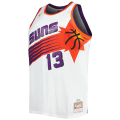 Steve Nash Phoenix Suns Big & Tall Hardwood Classics 1996/97 Swingman Jersey - White for sale