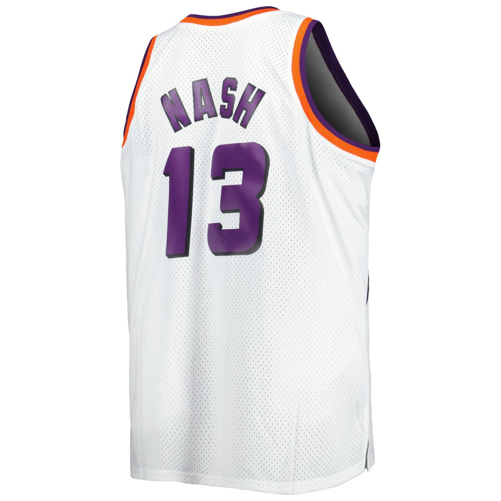 Steve Nash Phoenix Suns Big & Tall Hardwood Classics 1996/97 Swingman Jersey - White for sale