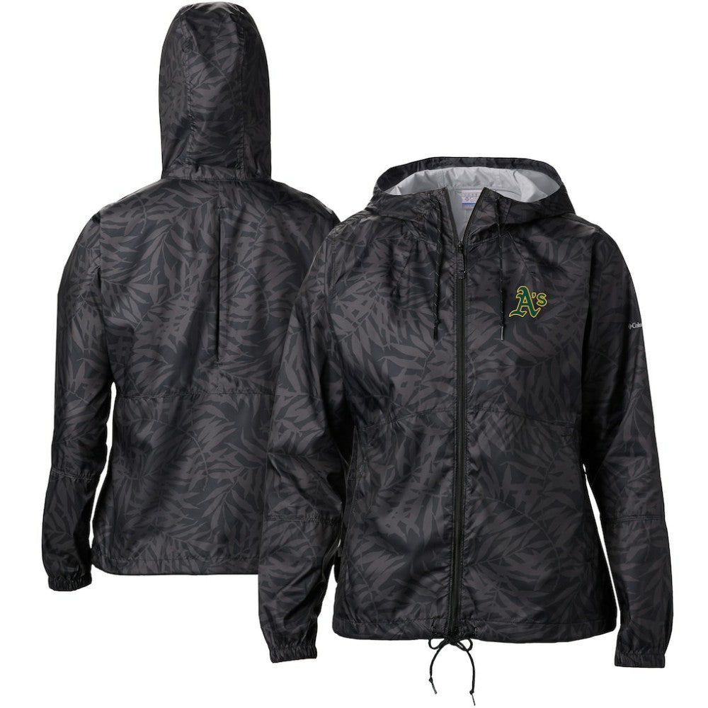 Athletics Women's Flash Forward Full-Zip Windbreaker Jacket Black