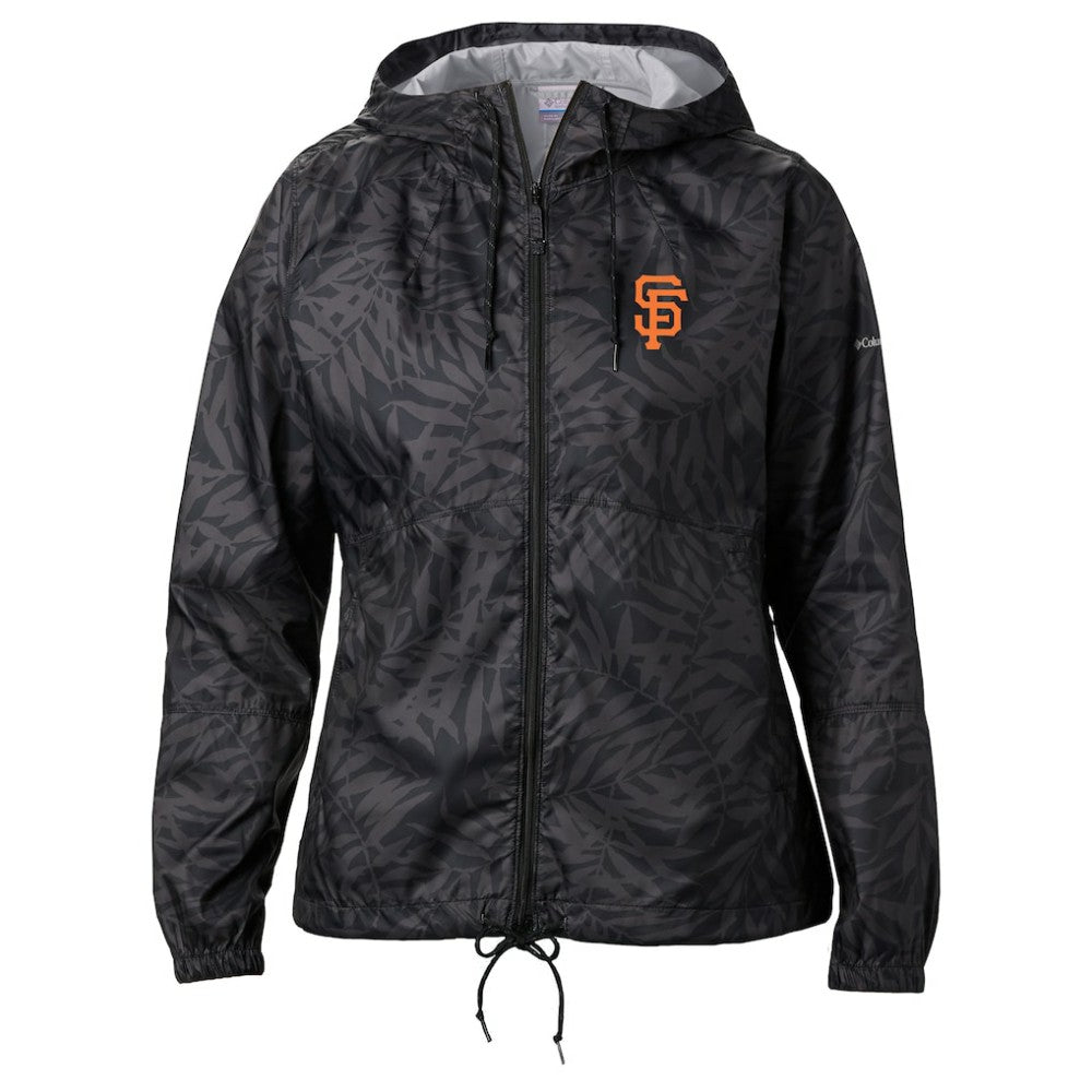San Francisco Giants Women's Flash Forward Full-Zip Windbreaker Jacket Black