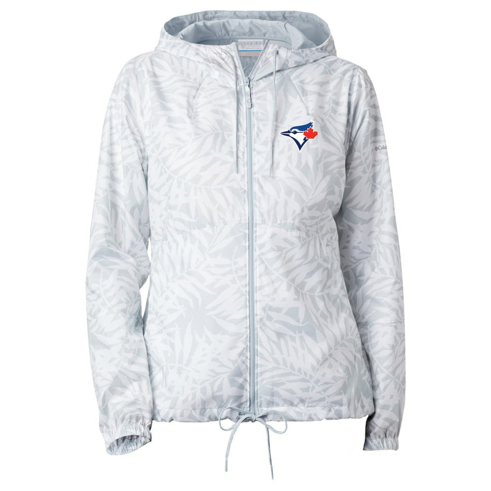 Toronto Blue Jays Women's Flash Forward Full-Zip Windbreaker Jacket White