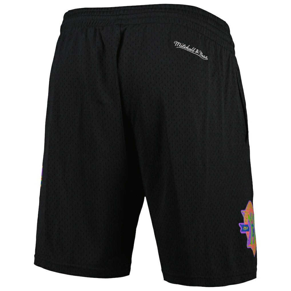 Chicago Bulls Hardwood Classics Color Bomb Energy Shorts - Black cheap