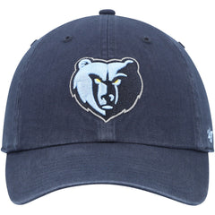 Memphis Grizzlies '47 Core Logo Clean Up Adjustable Hat - Navy shop