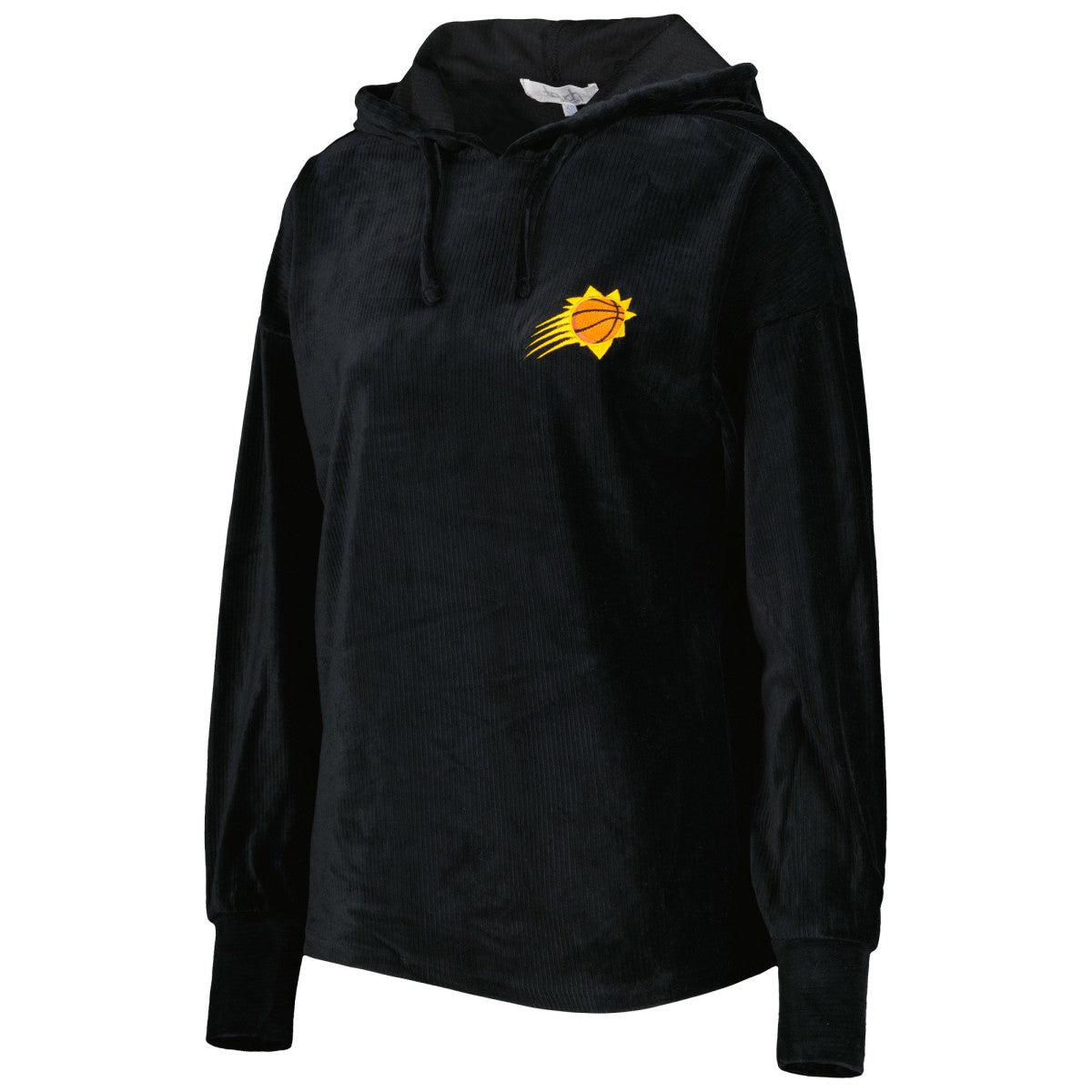 Phoenix Suns Touch Women's End Line Velour Pullover Hoodie - Black outlet