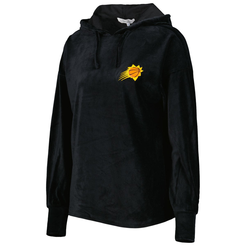 Phoenix Suns Touch Women's End Line Velour Pullover Hoodie - Black outlet
