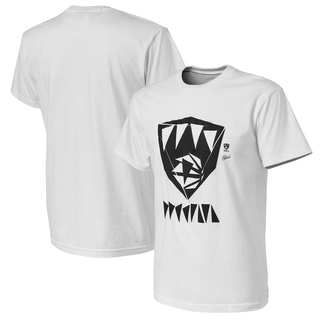 Brooklyn Nets NBA x Naturel No Caller ID T-Shirt - White for sale