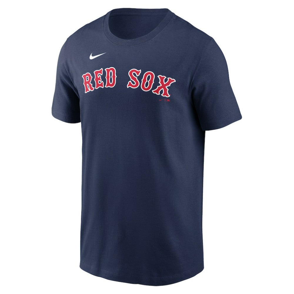 Trevor Story Boston Red Sox Name & Number T-Shirt Navy