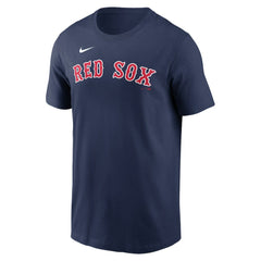 Trevor Story Boston Red Sox Name & Number T-Shirt Navy