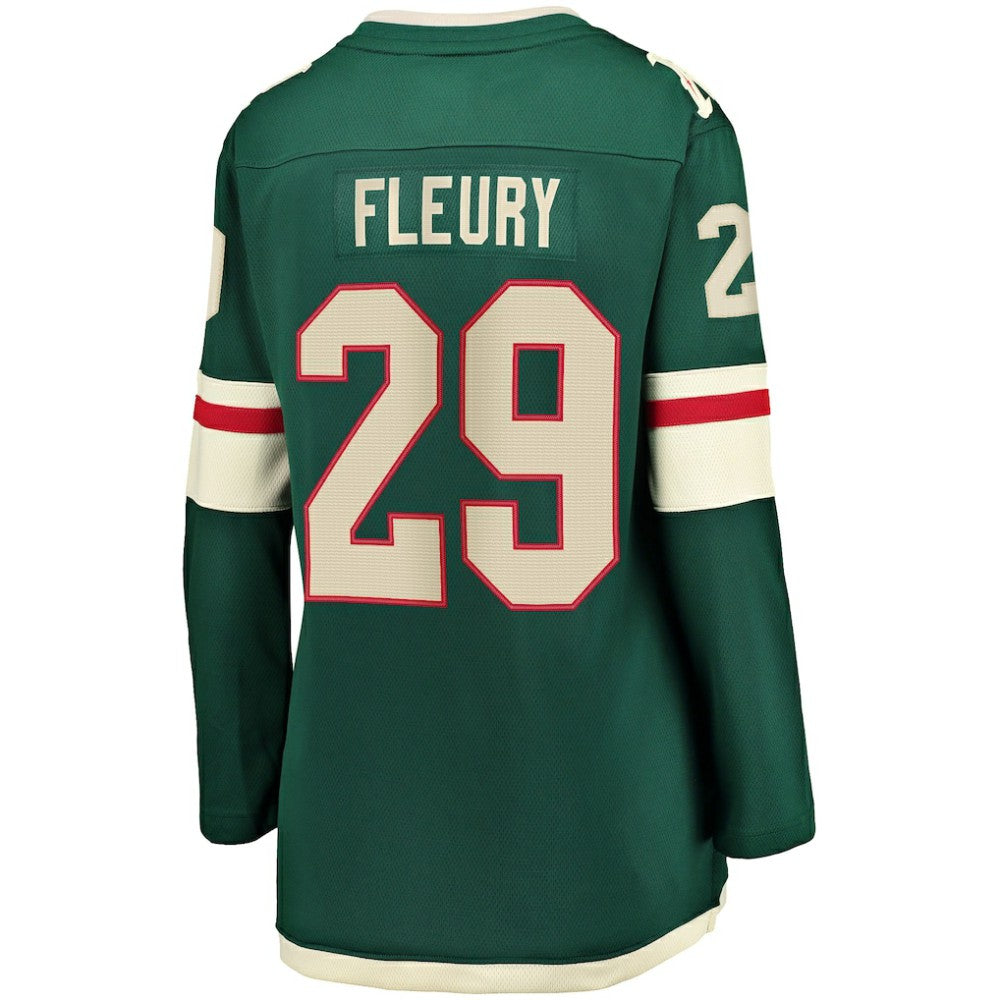 Marc-Andre Fleury Minnesota Wild Fanatics Women's Home Breakaway Player Jersey - Green Jerseys