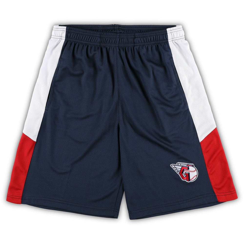 Cleveland Guardians Big & Tall Team Shorts Navy
