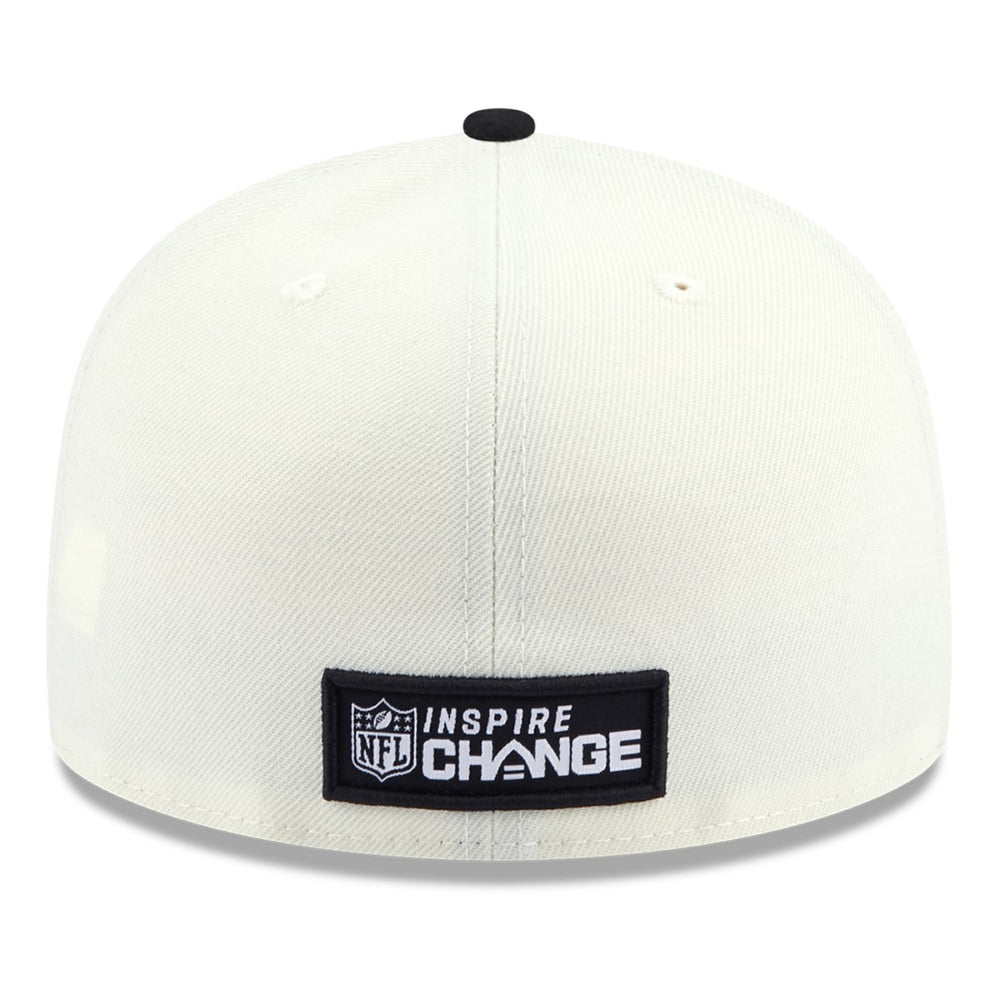 Tampa Bay Buccaneers New Era 2022 Inspire Change 59FIFTY Fitted Hat - Cream/Black cheap